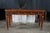 Late 20th Century Lexington Neoclassical Cherry Parquetry Breakfront Console Sofa Hall Table 54" For Sale - Image 5 of 18