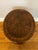 Drexel Heritage walnut Italian Provincial oval side table with drawer and cane shelf. 22" Wide 27" Deep 25" High...