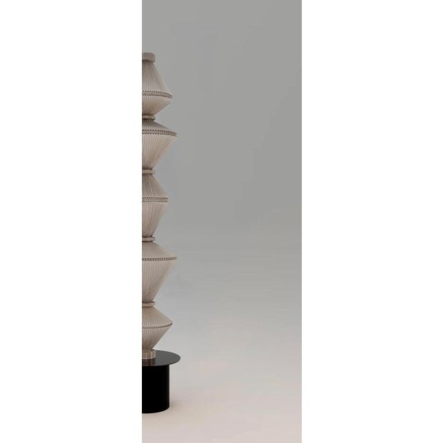 Textile Oïphorique P Pe Floor Lamp by Atelier Oï For Parachilna For Sale - Image 7 of 12