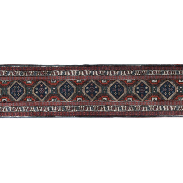 1960s Turkish Oushak Runner Rug 2'2" X 10'4" For Sale - Image 4 of 11
