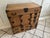 Beautiful antique Japanese tansu in 100% kiri wood with cast iron hardware. Featuring 6 drawers, a set of 2 sliding doors...