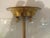 1960s Italian Mid-Century Modern Brass and Etched Glass Sconces-A Pair For Sale - Image 5 of 13