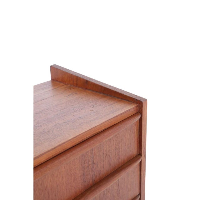 Mid-Century Danish Teak Chest of Drawers, 1960s For Sale - Image 10 of 18