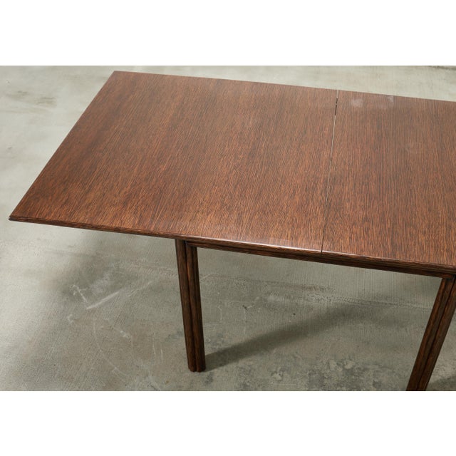 McGuire Organic Modern Rattan and Oak Flip-Top Games Table For Sale - Image 12 of 18