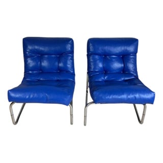 Vintage Swedish Pixi Chairs by Gillis Lundgren for Ikea, 1970 For Sale