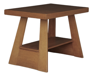 Dutch Oak Side Table, 1950s