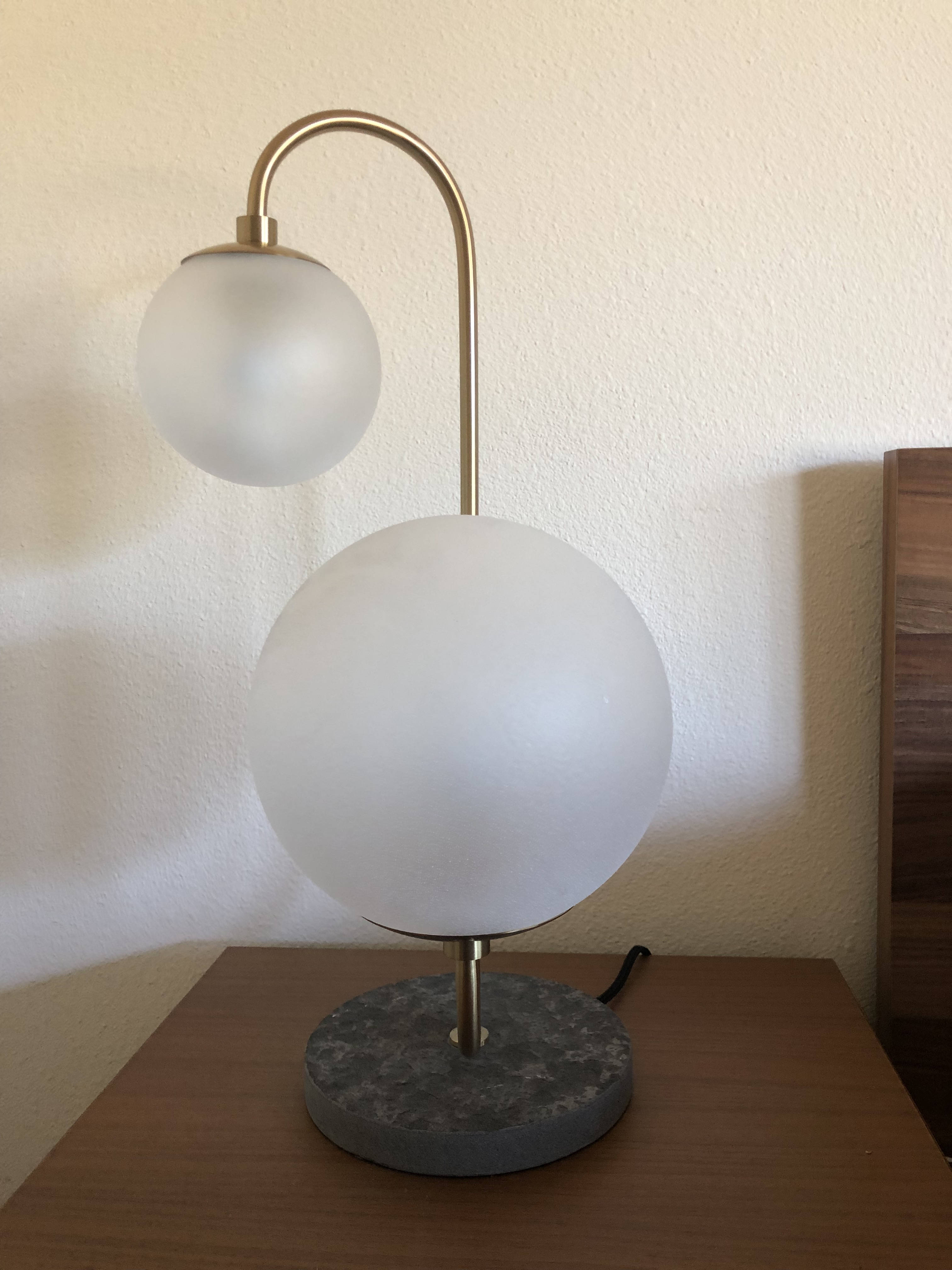 west elm pedestal table lamp