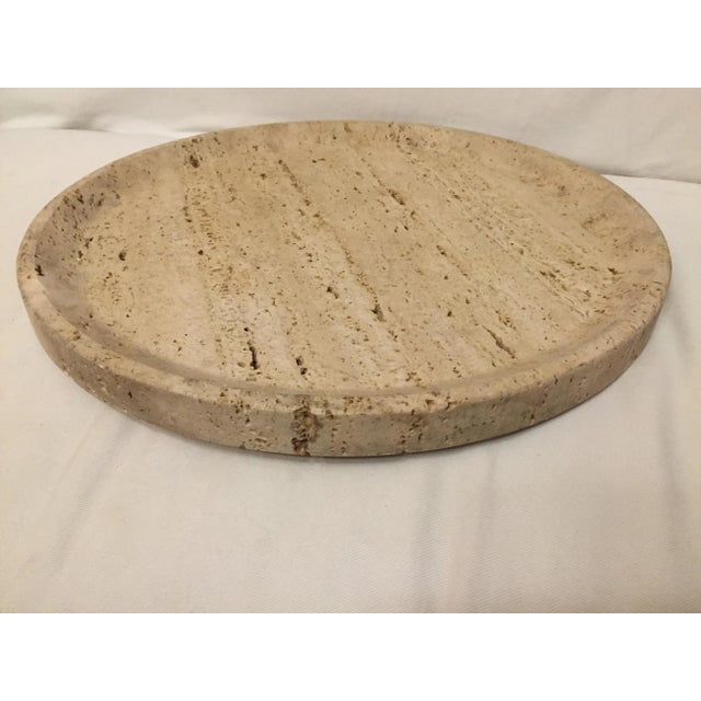 Oversized Travertine Centerpiece Attributed to Fratelli Mannelli For Sale - Image 9 of 12