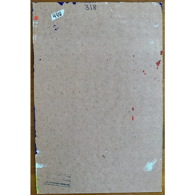 1980s Original 1984 Peter Keil Painting For Sale - Image 5 of 5