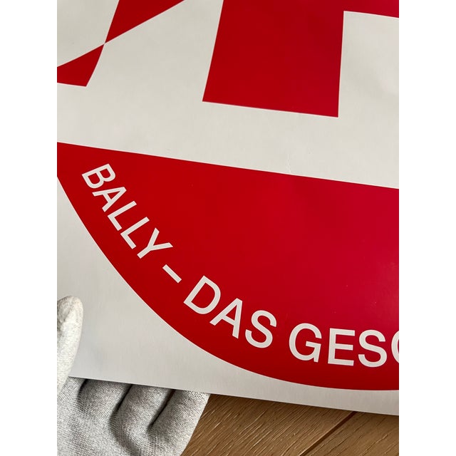 2010s Raffinerie AG Bally: Red, Museum of Design Zurich (2019), Large Format, Printed in Switzerland For Sale - Image 5 of 5
