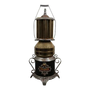 Antique American Central Oil & Gas Lighthouse 110 Stove Heater
