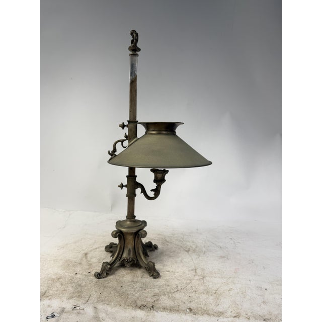 Vintage English Adjustable Table Light, 1920s For Sale - Image 13 of 15