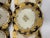 Late 19th Century Dresden Gold Gilded Plates - Set of 6 For Sale - Image 9 of 12