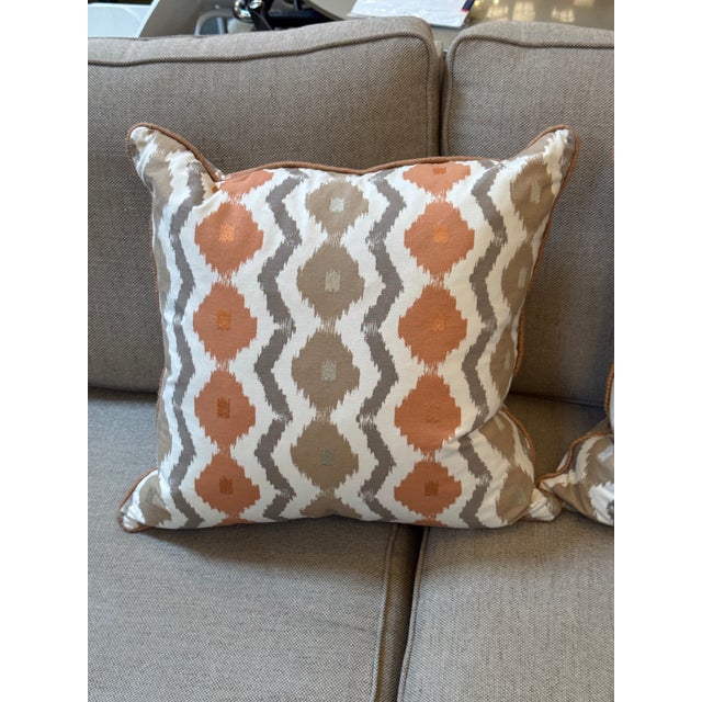 Textile Barclay Butera Throw Pillows, Pair For Sale - Image 7 of 12