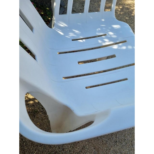 Stackable Plastic Chair by Pierre Paulin for Henry Massonnet 1980s For Sale - Image 17 of 18