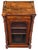Antique Inlaid Burr Walnut Display Cabinet For Sale - Image 5 of 9