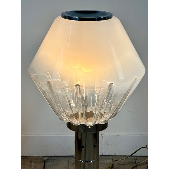 Diamond Lamp in Murano Glass, Italy, 1970s For Sale - Image 9 of 14