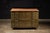 Vintage army green, steel flat file cabinet. This piece has had hairpin legs applied in-shop. Drawers (x10): 46" W x 35" D...