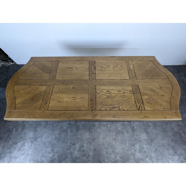 Oak Monastery Dining Table For Sale - Image 3 of 7