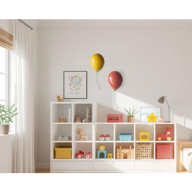 Marigold Yellow Glossy Ceramic Balloon Sculpture by ArtArsouf -Contemporary Handmade, Medium Size For Sale - Image 10 of 15