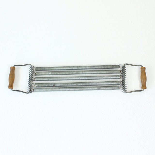 Metal Vintage Work-Out Equipment, Former Czechoslovakia, 1970s For Sale - Image 7 of 7