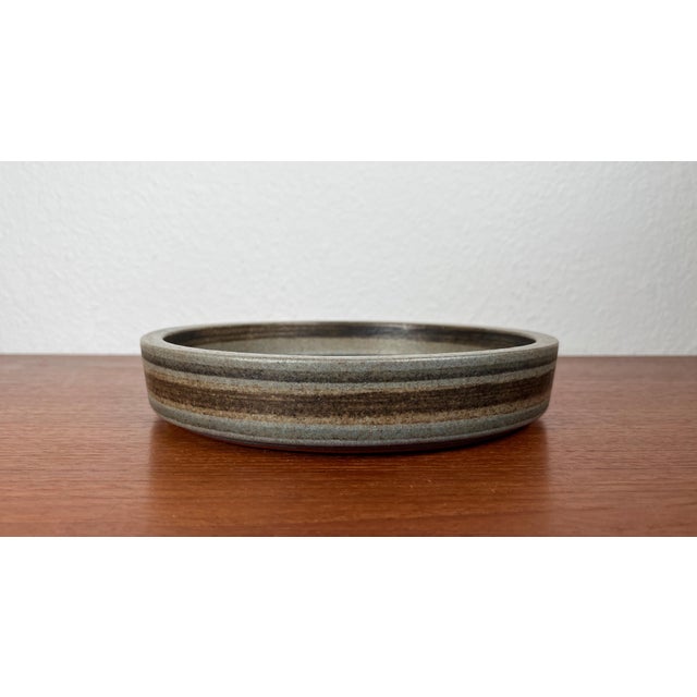 Mid-Century Modern Danish Studio Pottery Bowl from Mit Stoneware, Denmark, 1960s For Sale - Image 9 of 13