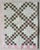 Shabby Chic Early 20th Century Hand-Stitched Irish Chain Quilt For Sale - Image 3 of 12