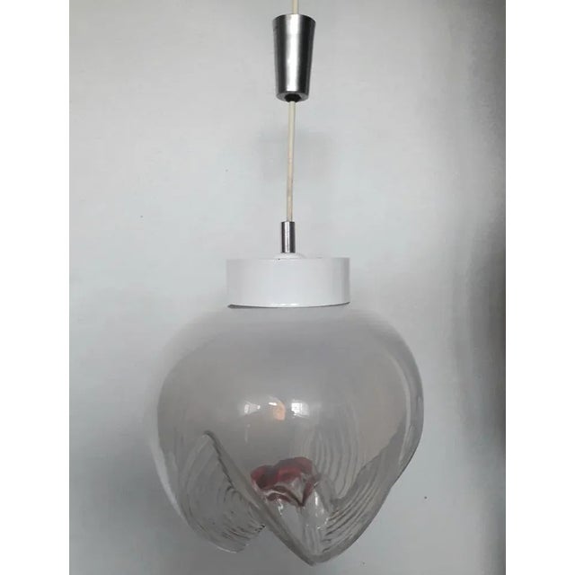 Murano Glass Pendant Lamp, 1970s For Sale - Image 4 of 12