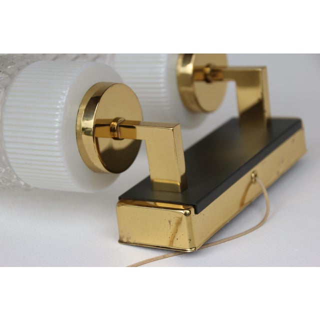 Metal Mid-Century Wall Lights by Heinz Neuhaus, 1960s, Set of 2 For Sale - Image 7 of 18