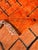 Large Moroccan Beni M'rirt Rug – Hand Knotted Berber Wool Carpet – Orange Geometric Atlas Design For Sale - Image 14 of 14