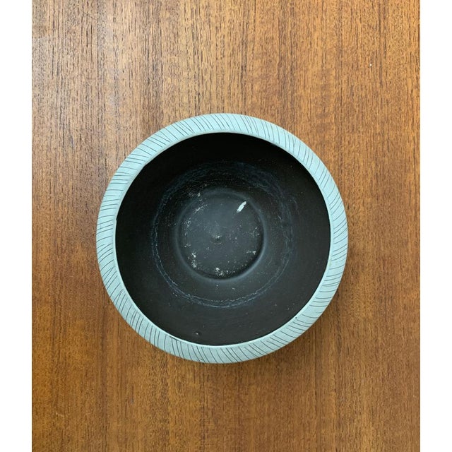Mid-Century German Pottery Minimalist Bowl, 1960s For Sale - Image 10 of 15