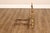 Black Puritan Federal Style Pair of Brass Andirons For Sale - Image 8 of 18