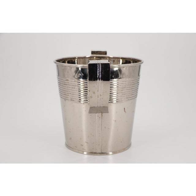 Circa: 1930. Origin: France. Material: Metal. Note: Unmarked. Item condition: One dent on one handle, some small dents...