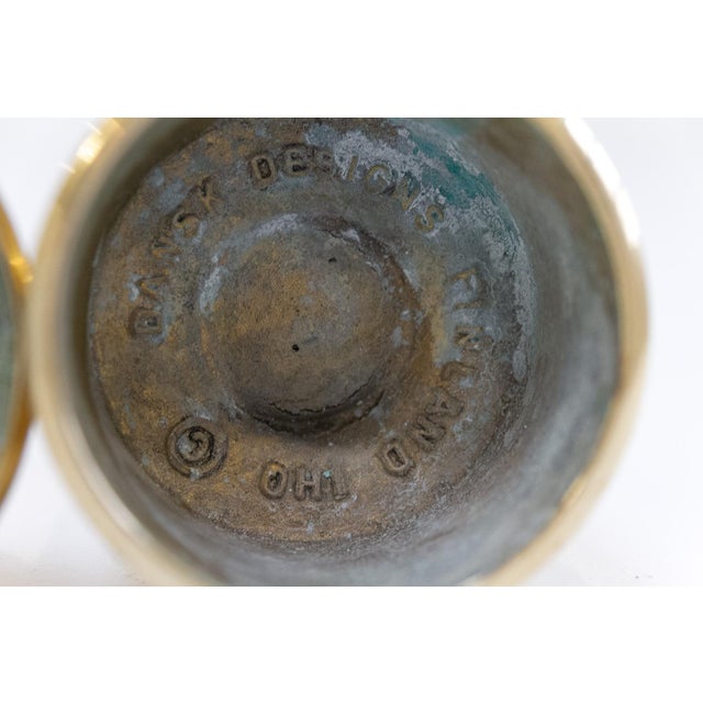 Mid-Century Danish Brass Candleholders by Jens Quistgaard, 1960s, Set of 2 For Sale - Image 11 of 18