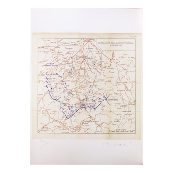 Bettino Craxi, The Status of Forces Opposed in Tunisia, Photolithograph, 1997 For Sale