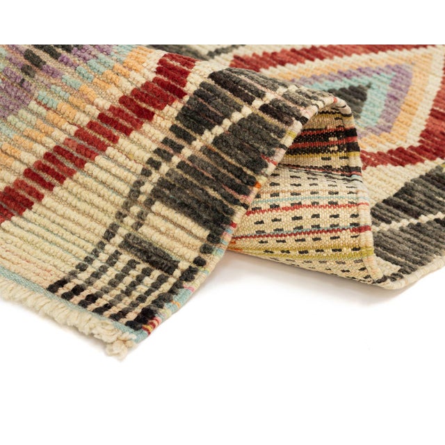 Early 21st Century Hand-Knotted Wool Premium Rug by Azele Studio For Sale - Image 5 of 11