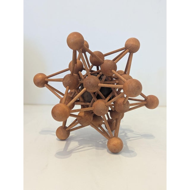 Geometric Molecular Model Sculpture For Sale - Image 4 of 6