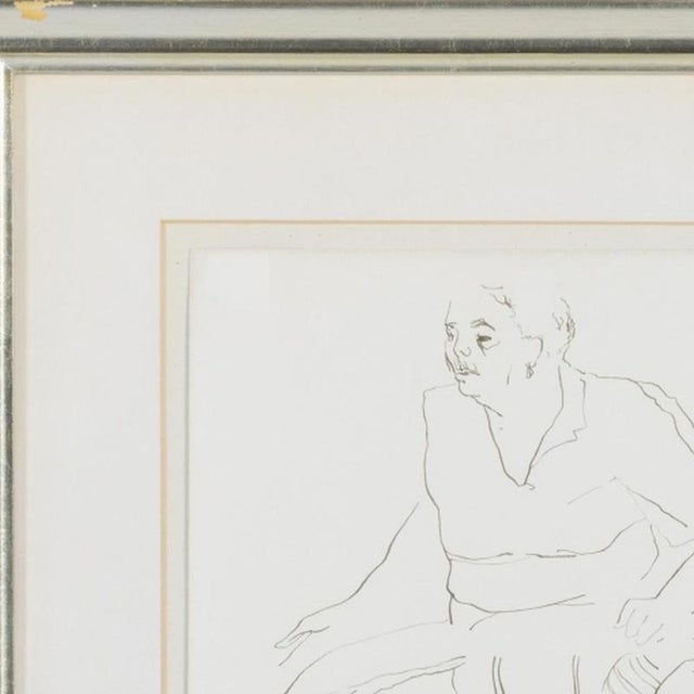 Drawing - Graça Morais. Felt-tip pen drawing on paper. Signed and dated 1989. Dimensions: 32 cm x 40 cm.