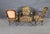 Late 19th Century Set 4 Antique Fantastic Louis XV Style Needle Point Side Chairs For Sale - Image 5 of 16