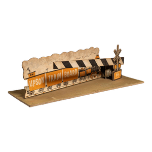 Mid-Century Upson Train Board Mechanical Point-of-Sale Display