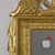 Gold Antique Rectangular Gold Leaf Gilt Mirror Wall Mirror with Birds and Flowers, 18th Century For Sale - Image 8 of 12