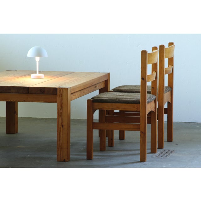 Danish Chunky Pine Wood Coffee Table, 1970 For Sale - Image 12 of 18