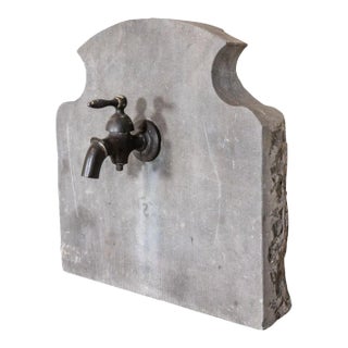 Antique Bluestone Fountain Stone Fragment For Sale