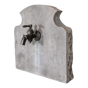 Antique Bluestone Fountain Stone Fragment