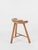 Vintage Wooden Shoemaker Tripod Stool by Arne Hovmand-Olsen, 1950 For Sale - Image 4 of 13
