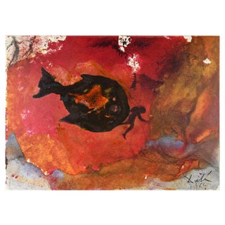 Salvador Dali, Jonah in the Belly of the Whale, Lithograph, 1964 For Sale