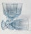 Vintage Blue Crystal Goblets- Set of 4 For Sale - Image 4 of 11
