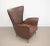 Gio ponti chair (in style), italian production of the 50's. made of leather and wood. good conditions with signs of wear...