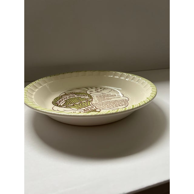 1980s Pie Plate by Royal China (Usa), Country Harvest Series For Sale - Image 6 of 9