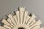 Painted Wood Modern Custom Sunburst with Convex Mirror with Varying Rays For Sale In Atlanta - Image 6 of 12